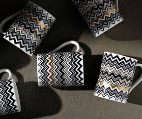 Missoni 'Zig Zag Gold' mug MULTICOLOUR MIHO22ZIG354MUL