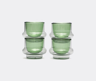 Tom Dixon 'Bump' espresso cup, set of four, grey MULTICOLOUR TODI24BUM041GRN
