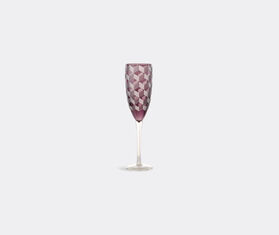 POLSPOTTEN 'Blocks' champagne glass, set of six MULTICOLOUR POLS22CHA367MUL