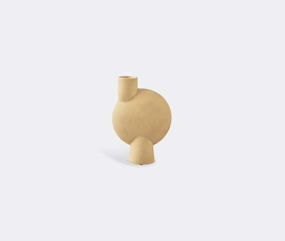 101 Copenhagen 'Sphere' medium vase, bubl, sand  COPH21SPH968BEI