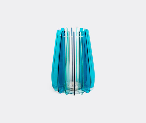 VESTA 'Iride' vase, large, blue BLUE VEST26LAR287BLU