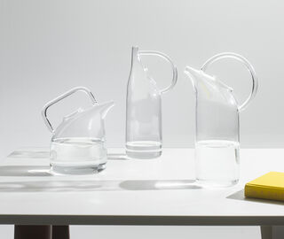 Ichendorf Milano 'Alambicco' jug, clear TRANSPARENT ICMI25ALA280TRA