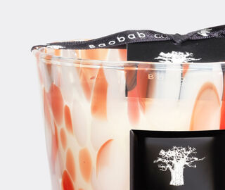 Baobab Collection 'Pearls Coral' candle, small RED BAOB23PEA067RED