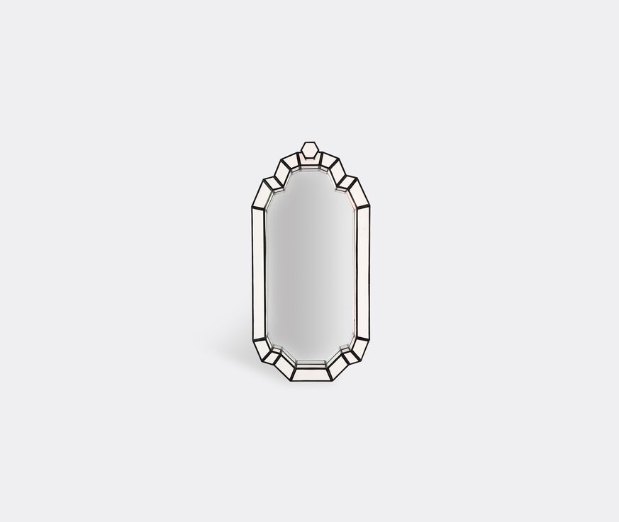 Seletti 'Cut & Paste' mirror, tall BLACK / WHITE / MIRROR SELE22MIR861MUL