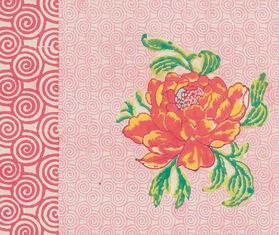 Lisa Corti &#39;Camelia Magenta&#39; runner, pink PINK LICO23RUN473MUL