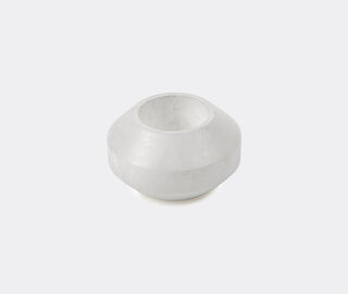 Serax 'Alabaster' candleholder, white, medium WHITE SERA23ALA267WHI