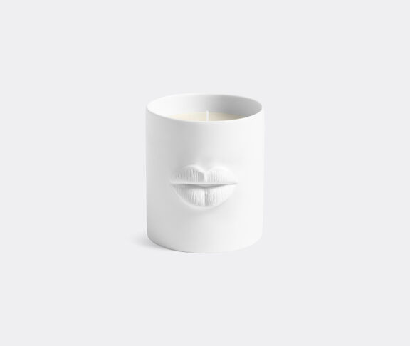 L'Objet 'Lips' candle, white WHITE LOBJ26LIP922MUL