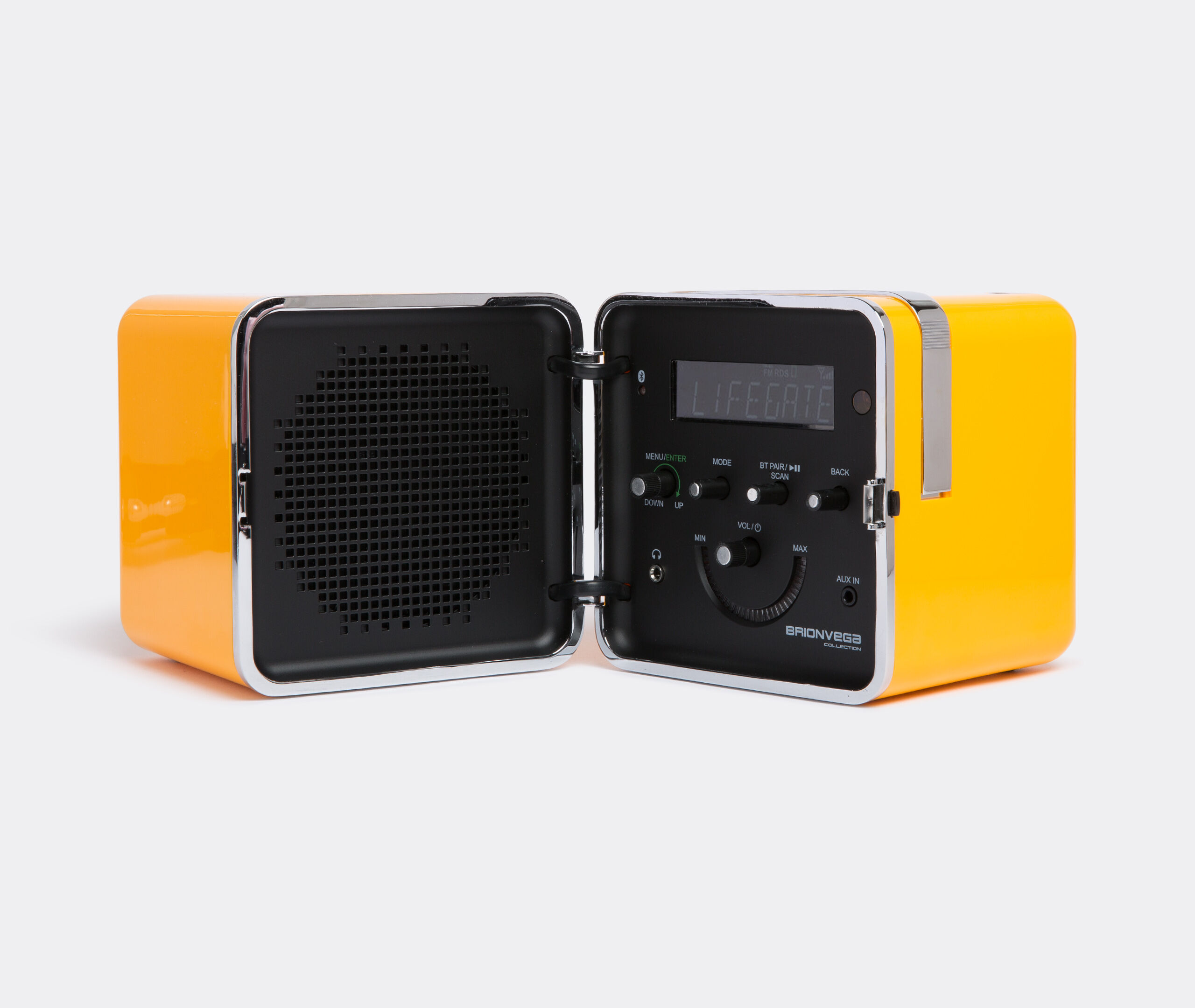 BRIONVEGA radio.cubo Yellow Sun[TS522D+S 50-GS-J] Radio Cubo'