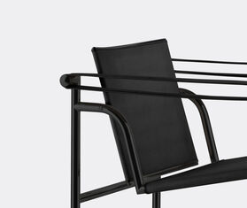 Cassina &#39;1 Fauteuil dossier basculant&#39; armchair, black leather BLACK CASS21ARM411BLK