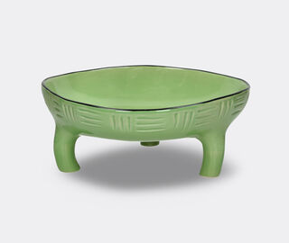 Pomax 'Meet the Kutis' decorative platter, light green LIGHT GREEN POMA26MEE609LGR