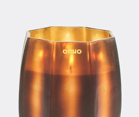 ONNO Collection 'Embrace' candle, Sage scent, medium AMBER ONNO23CAN517AMB