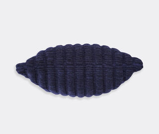 Tom Dixon 'Ridge' cushion, indigo BLUE TODI25RID894BLU