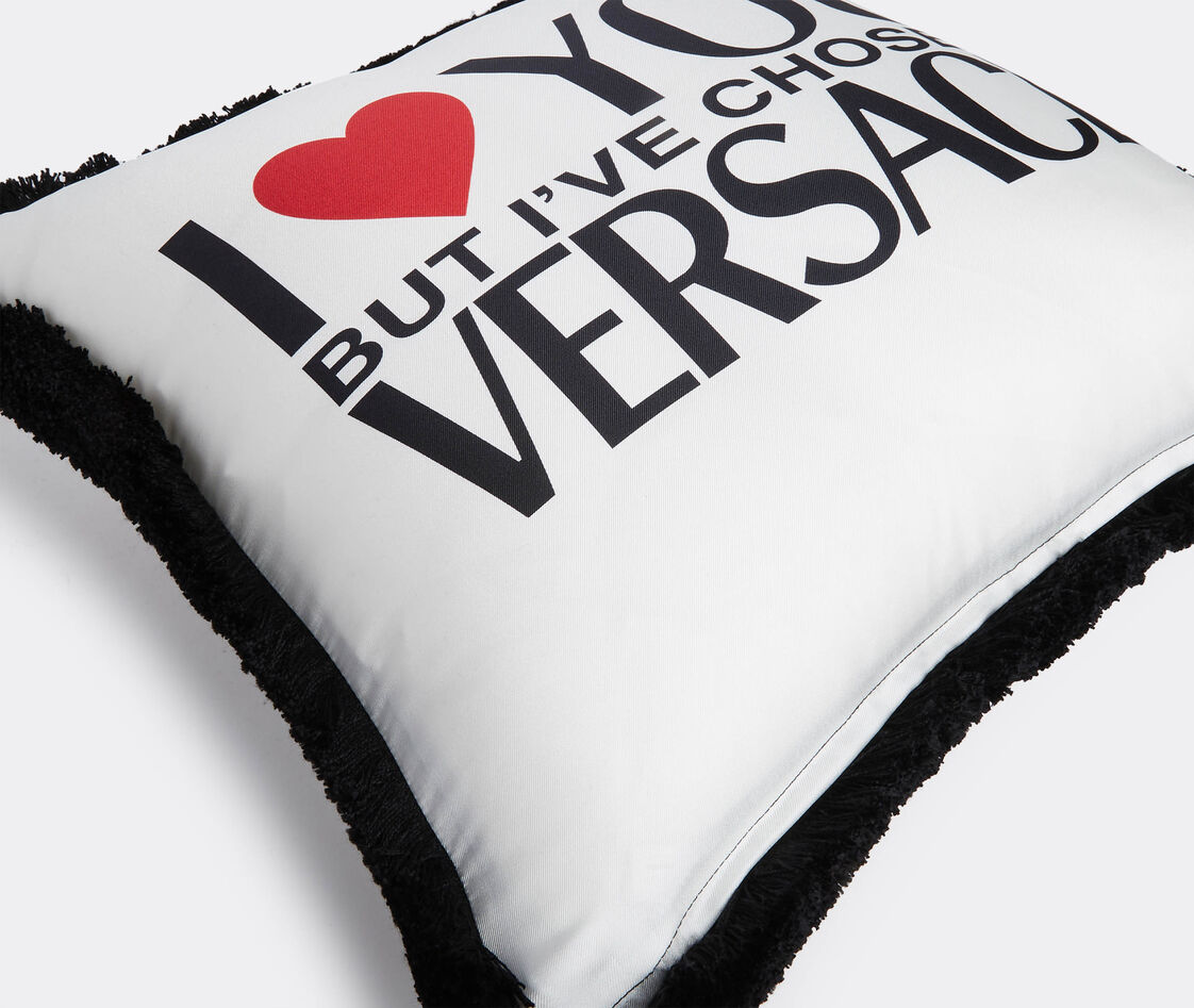 Shop Versace Cushions White Uni