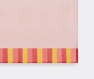 Lisa Corti 'Camelia Magenta' beach towel, pink PINK LICO23SAR503MUL