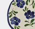 Les-Ottomans Hand painted ceramic plate, lavender multicolor OTTO23HAN286MUL