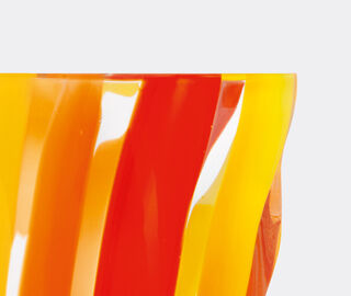 LSA International 'Folk' tumbler, set of two, orange, red and yellow MULTICOLOUR LSAI23FOL495MUL