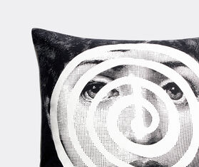 Fornasetti &#39;Tema e Variazioni N.18, N. 297&#39; cushion, black and white WHITE FORN24CUS406MUL