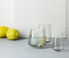 Ichendorf Milano 'Stand Up' smoky white wine glass, set of two  ICMI21STA845TRA