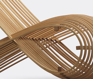 Cappellini 'Wooden Chair' BROWN CAPP20WOO256BRW