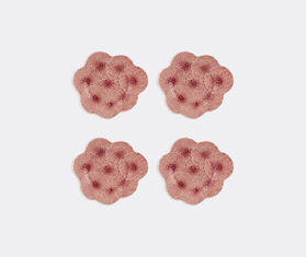 Bordallo Pinheiro 'Maria Flor' dinner plate, set of four, pink MULTICOLOR BOPI26MAR009MUL