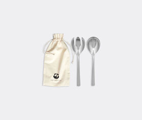 Kay Bojesen 'Grand Prix' salad set, matte steel SILVER KABO22GRA016SIL