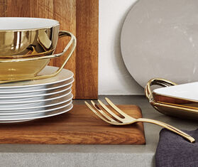 Sambonet &#39;Living&#39; spaghetti fork GOLD SAMB22LIV028GOL