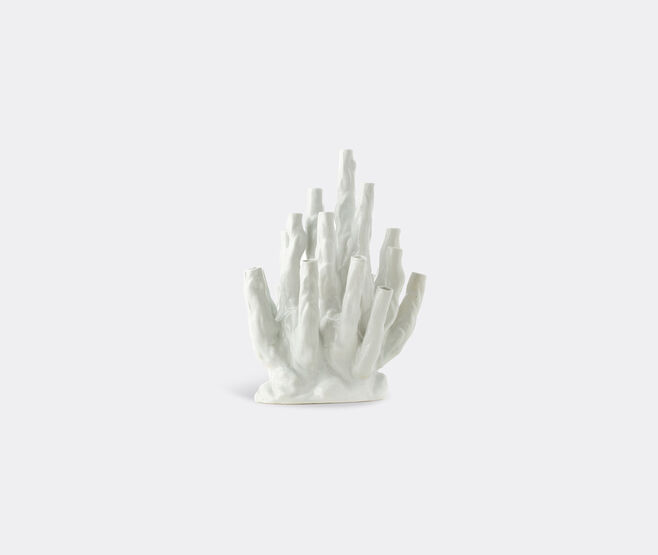 POLSPOTTEN 'Coral' vase, large WHITE POLS22VAS333WHI