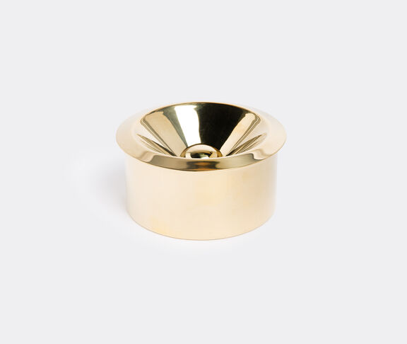 Alessi 'Bauhaus' brass ashtray undefined ${masterID}