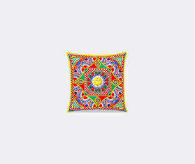 Dolce&amp;Gabbana Casa 'Carretto Siciliano' canvas cushion, medium MULTICOLOUR DGCA22CAN193MUL