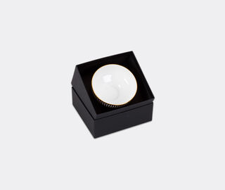 1882 Ltd 'Lustre' tealight, gold stripe GOLD 188219LUS753WHI