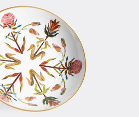 L'Objet 'Grand Tour' soup plate, multicolor and gold MULTICOLOUR LOBJ26GRA098MUL