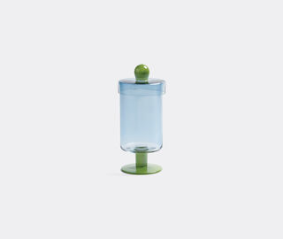 &amp;k Amsterdam 'Duo' jar, tall, blue multicolor BLUE AMST25JAR743BLU