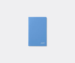 Smythson '2026 Panama' weekly diary with pocket, Nile blue BLUE SMYT25PAS390BLU