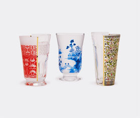 Seletti &#39;Hybrid Clarice&#39; glasses, set of three MULTICOLOUR SELE22HYB350MUL