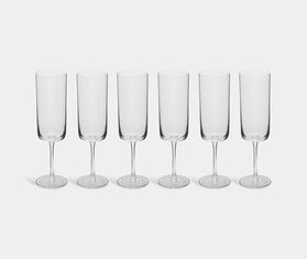 Ichendorf Milano 'Amalfi' flute, set of six TRANSPARENT ICMI22AMA514TRA