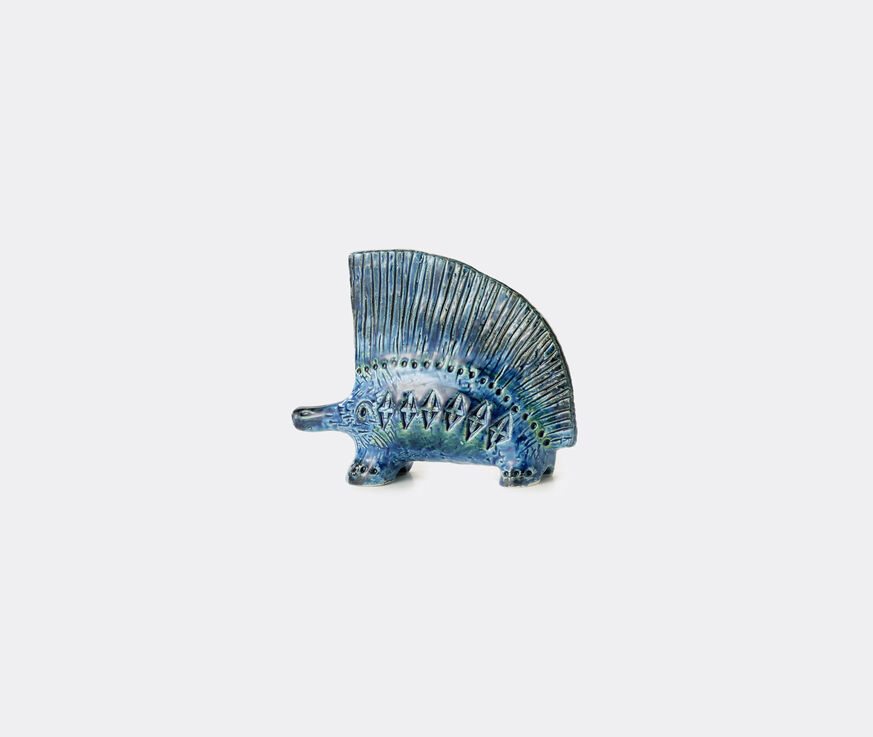 Bitossi Ceramiche 'Rimini Blu' porcupine figure  BICE20MIN363BLU