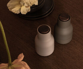 Audo Copenhagen &#39;Bottle Grinder&#39; set of two, small, green and beige MULTICOLOUR AUDO23BOT623MUL