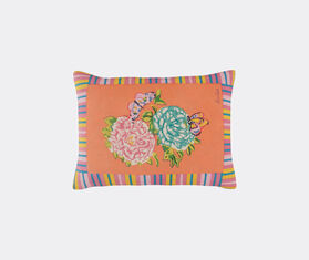 Lisa Corti 'Kandem Queen' rectangular cushion, peach multicolor PINK LICO24CUS357ORA