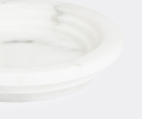 Mmairo 'Guggenheim Cigarettes and Cigars' ashtray, round WHITE MMAI19GUG123WHI