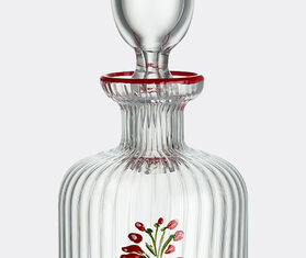Cabana 'Fuchsia' hand painted bottle, multicolor RED CABA23MUR521RED