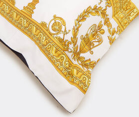 Versace 'I Love Baroque' reversible cushion, white WHITE VERS22CUS873MUL