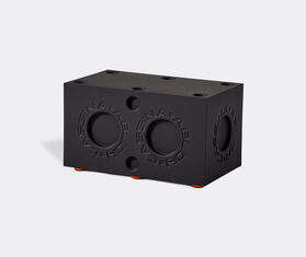 Cassina &#39;Modular Imagination by Virgil Abloh&#39;, matte black modular element with orange feet, rectangular BLACK CASS22MOD056BLK