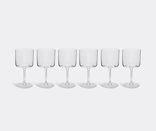 Ichendorf Milano 'Amalfi' wine glass, set of six TRANSPARENT ICMI22AMA507TRA