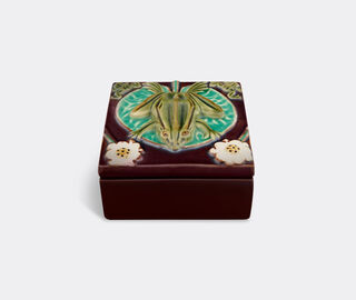Bordallo Pinheiro 'Azulejo Box' frog MULTICOLOUR BOPI22AZU830MUL