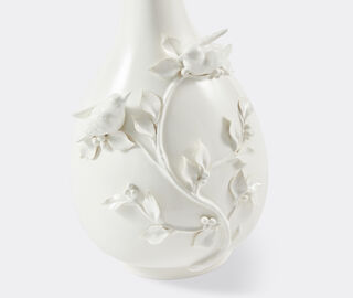 POLSPOTTEN 'Birds' vase, white WHITE POLS26VAS065WHI
