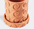 Seletti 'Magna Graecia, Onda' terracotta vase with saucer TERRACOTTA SELE23TER016TER