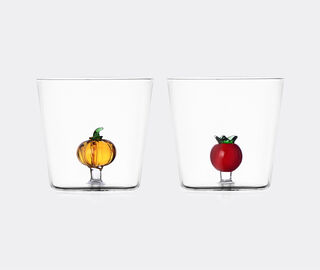 Ichendorf Milano 'Vegetables' tumbler, set of six MULTICOLOUR ICMI23VEG080MUL