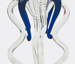 Les-Ottomans 'Medusa' glass, blue MULTICOLOUR OTTO23MED704MUL