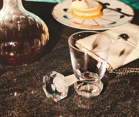 Reflections Copenhagen &#39;Chelsea&#39; short glass, set of two TRANSPARENT REFL23CHE315TRA