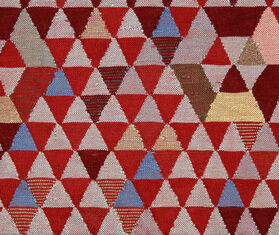 Golran 1898 &#39;Trianglehex&#39; sweet pink tall pouf PINK GOLR15TRI740PIN